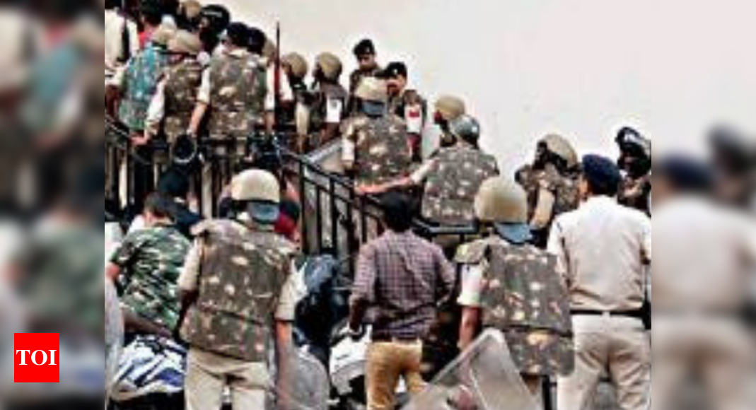 Crpf Madhya Pradesh Police Face Off During Raid Bhopal News Times