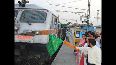 Ludhiana: Election officer flags off special train to create awareness among voters