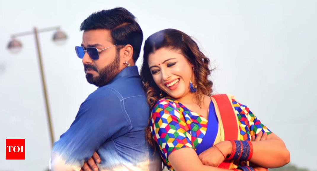 'Crack Fighter': Pawan Singh and Sanchita Banerjee get romantic in new song  'Tohra Galiya Ke Dimpal' | Bhojpuri Movie News - Times of India