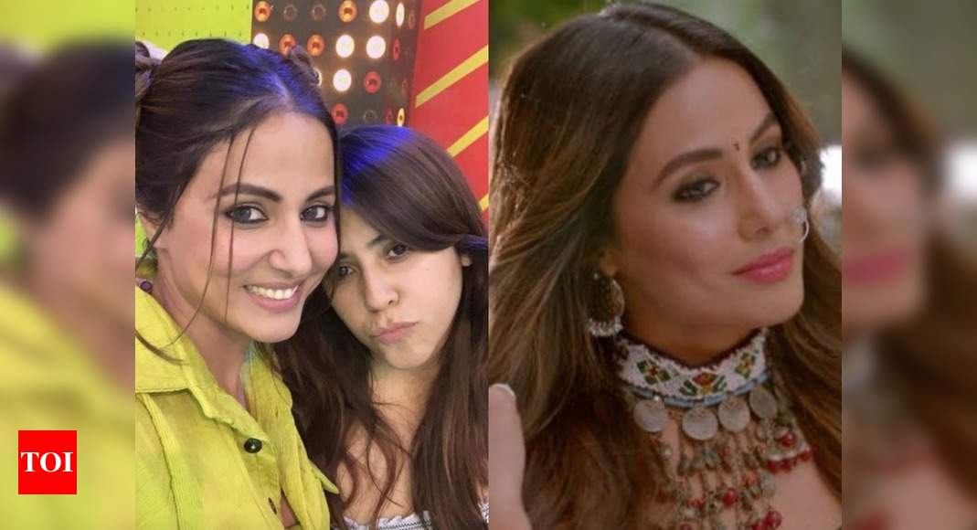 Ekta Kapoor asks her Komolika aka Hina Khan to stay back in Kasautii Zindagi Kay, latter shares video image pic