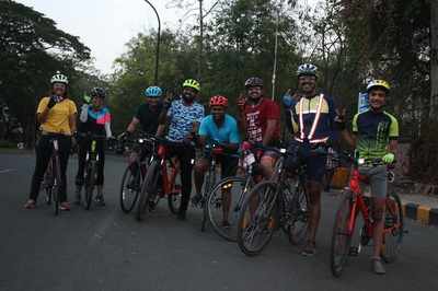 Nagpur cyclists pedal for healthy lifestyle