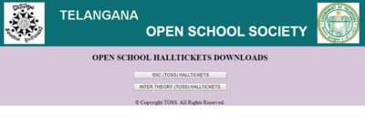 TS Open School SSC and Inter hall ticket released; find download link here