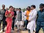 Priyanka Gandhi holds mega roadshow in Saharapur