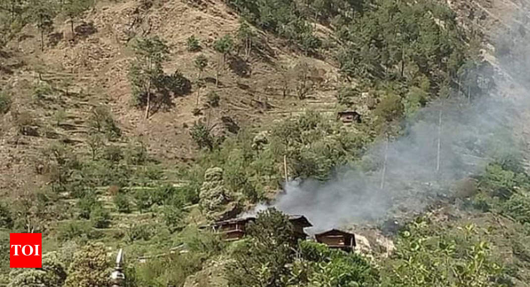 kullu’s tirthan valley fire: Himachal Pradesh: Fire breaks out in three ...