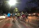Raipurians take up night cycling to beat the scorching heat