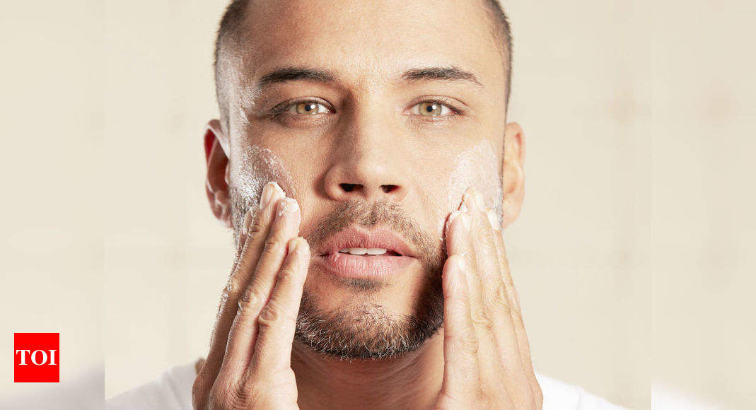 Skincare routine for men in summer - Times of India