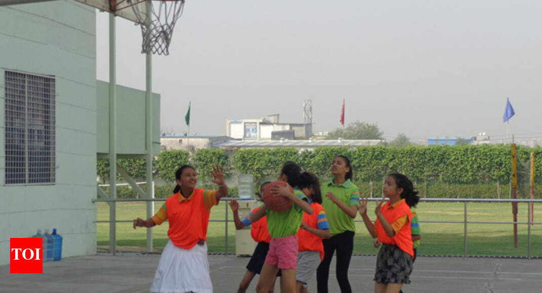 Basketball competition held in GD Goenka School, Greater Noida Noida