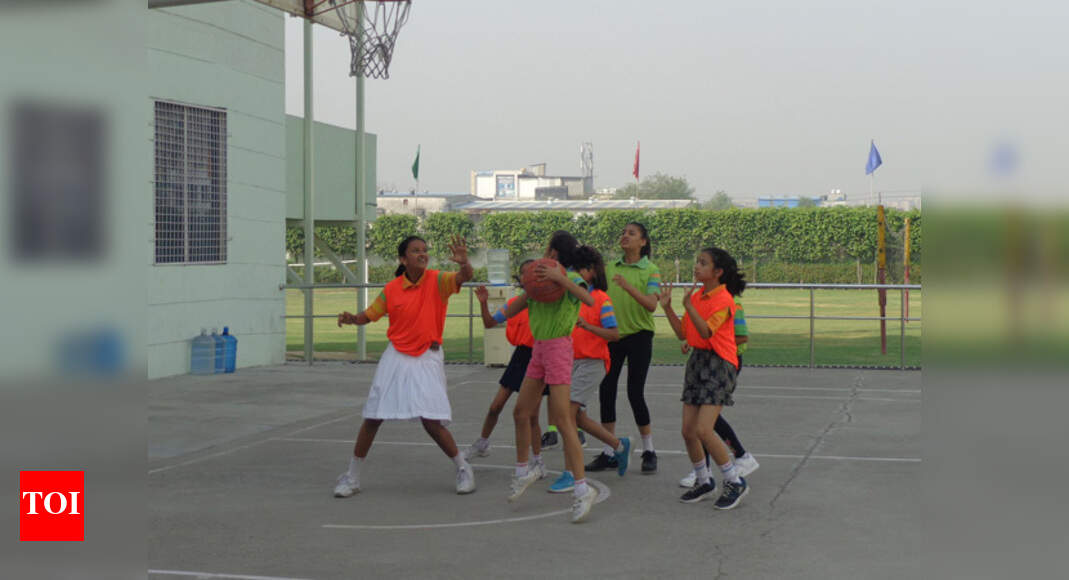 Basketball competition held in GD Goenka School, Greater Noida Noida