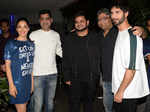 Kiara Advani, Murad Khetani, Vishal Mishra, Ashwin Varde and Shahid Kapoor