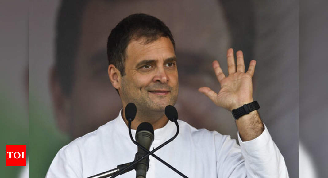 Rahul Gandhi says he will send a book on Periyar to PM Modi - Times of ...