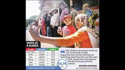 Over one lakh more votes cast this time