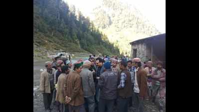 Reaching this remotest village with 60 voters is tough task for EC