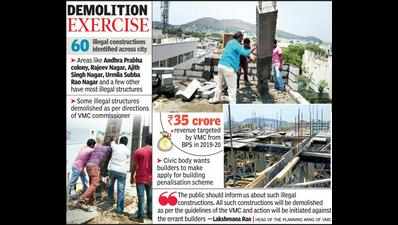Civic body to flatten illegal structures on city outskirts