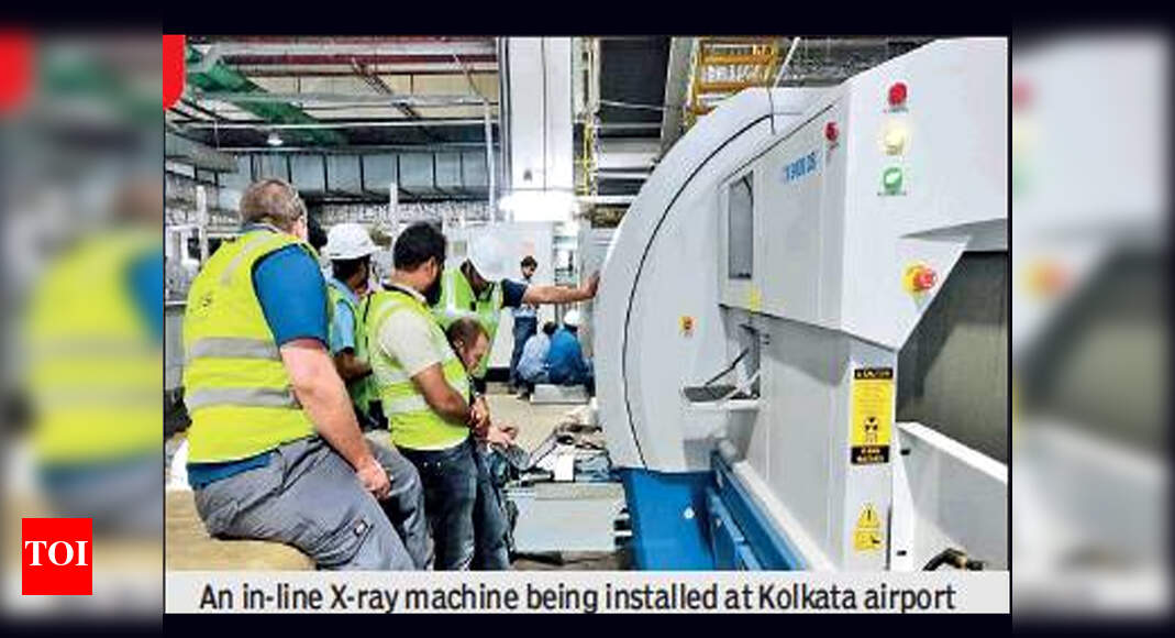 Four domestic wing portals get inline baggage Xray machines Kolkata