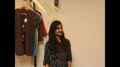 Madhu poses at this fusion dressing event