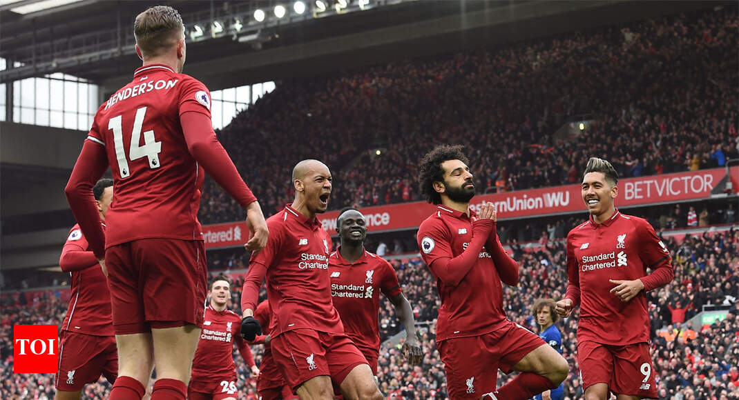 EPL: Liverpool back on top as Salah stunner kills off Chelsea