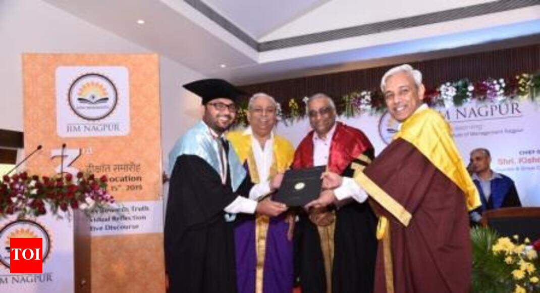 IIM Nagpur 3rd convocation: Indians coming back to work in India, says Kishore Biyani