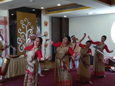 Noida residents celebrate Bohag Bihu and Poila Boisakh