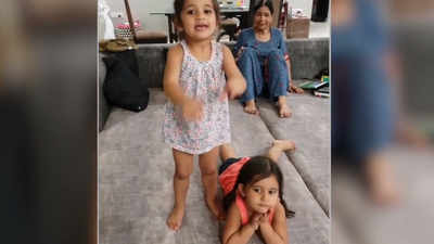 These videos of Karanvir Bohra's adorable twin daughters will melt your heart