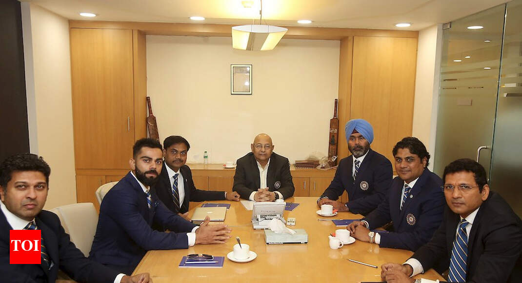 Selectors given data analytics presentation before WC squad meeting