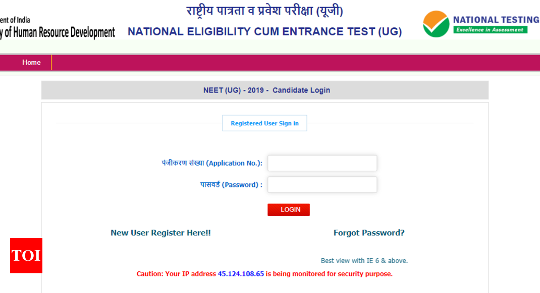 NTA NEET 2019 admit card released @ntaneet.nic.in; here's ...