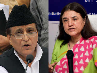 EC takes action against Azam Khan, Maneka Gandhi for poll code violation