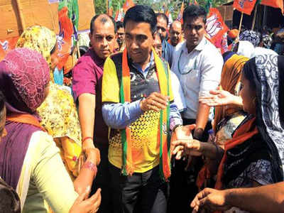 Lok Sabha elections: From Sanguem to Mandrem, all in a day’s work for Pramod Sawant