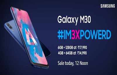 Samsung Galaxy M30 sale on Amazon; Checkout the price and specs