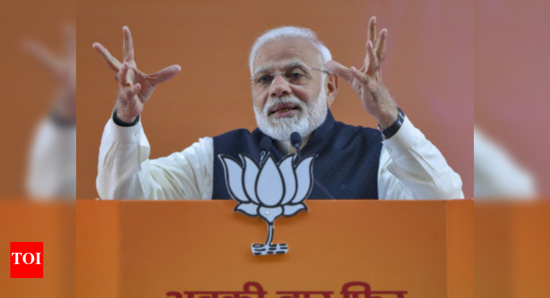 PM slams Rahul Gandhi over 'all Modis are thieves' remark - Times of India