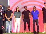 Deepak Gullapalli, Rohit Sharma, Smriti Mandhana, Brian Lara, Mahela Jayawardene and Kevin Pietersen