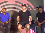 Mahela Jayawardene, Kevin Pietersen and Brian Lara 