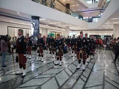 Canadian police’s pipe band enthralls Chandigarh