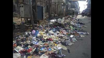 Garbage menace continues amid irregular collection