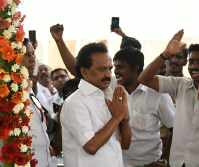 Stalin says people won’t vote for AIADMK and BJP in Tamil Nadu even if they are given Rs 10,000 as bribe