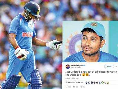 Plain bad luck or real raw deal? Rayudu’s exclusion from World Cup squad leaves cricket lovers divided