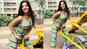 Bhojpuri actress Monalisa looks phenomenal as she enjoys her playtime