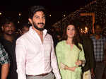 Dulquer Salman and Amal Sufiya