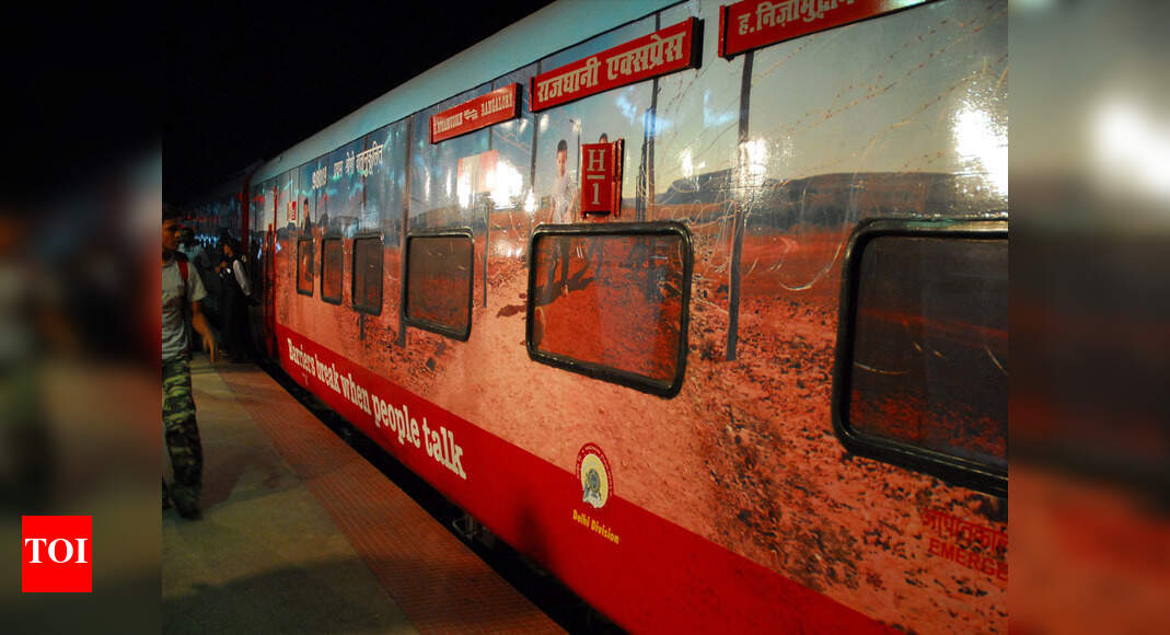Rajdhani timings for Nashik, Jalgaon revised Nashik News Times of India
