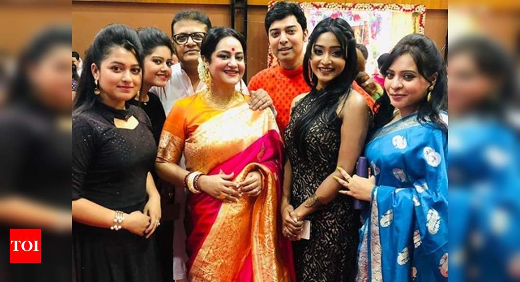 Agnidev And Sudipa Chatterjee Celebrate Son Aadidevs Rice Ceremony Times Of India