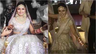 This TV actress is breaking stereotypes as she hits the night club in bridal attire right after Phera ceremony!