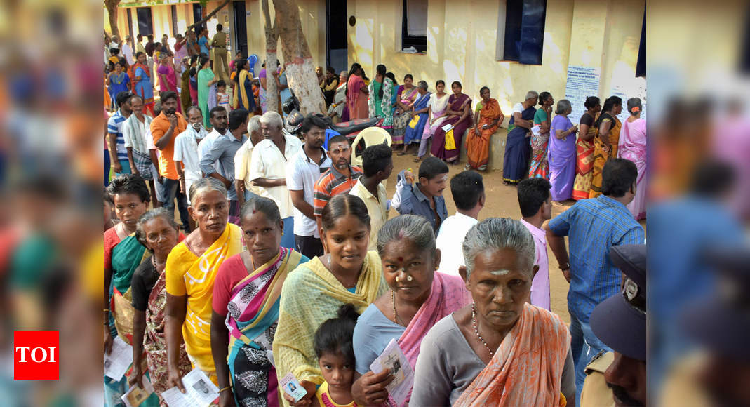 Tamil Nadu elections 71 of voters do their bit, begin monthlong wait