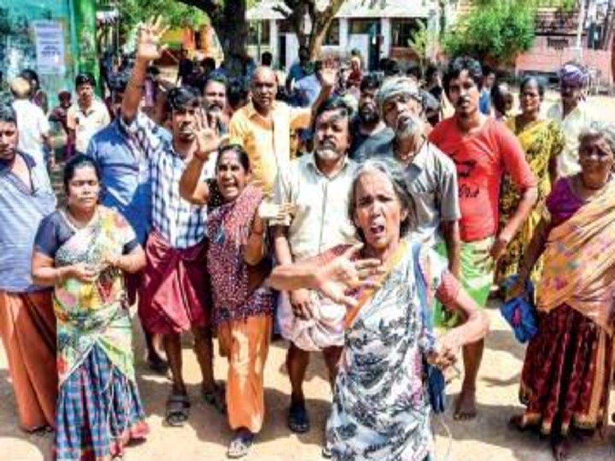Demands unmet, villagers boycott polls in 3 districts of Tamil Nadu - Times  of India
