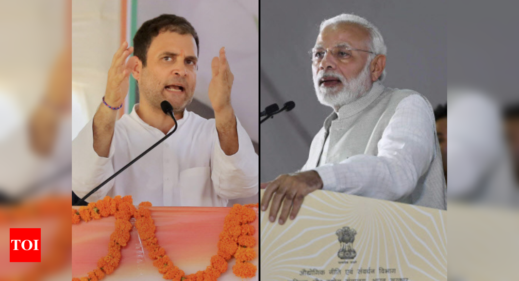 PM Modi, Rahul Gandhi To Address Separate Rallies In Bihar On Friday ...