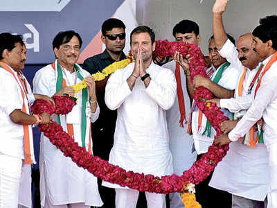 Rahul Gandhi woos tribals with promise of ‘Nyay’