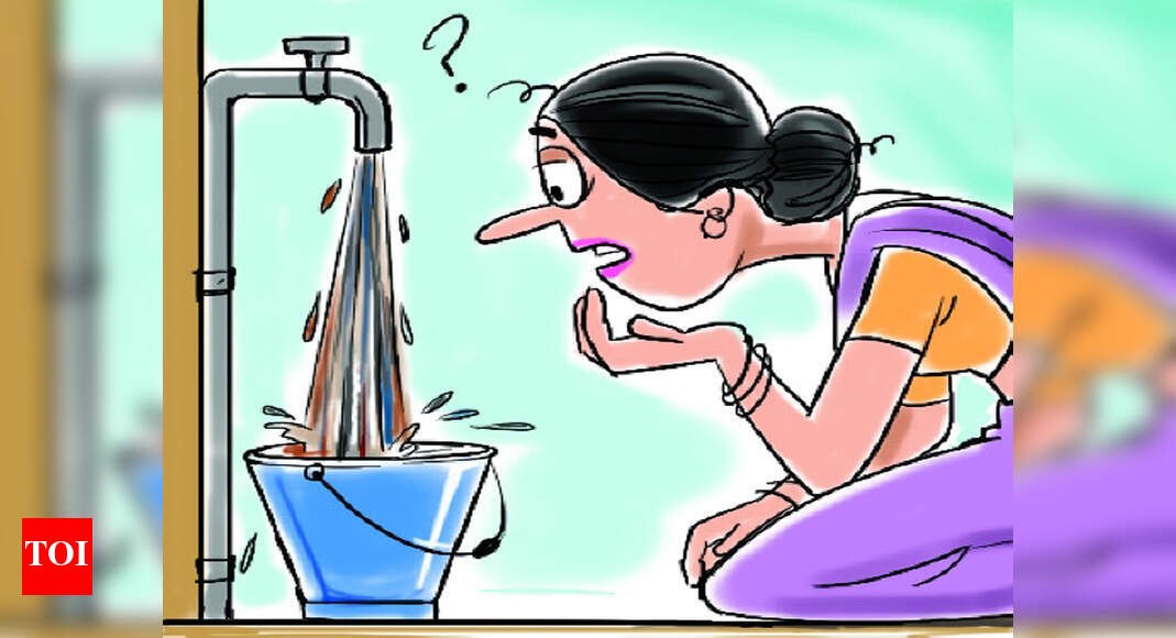 Probe begins into dirty water supply Vadodara News Times of India