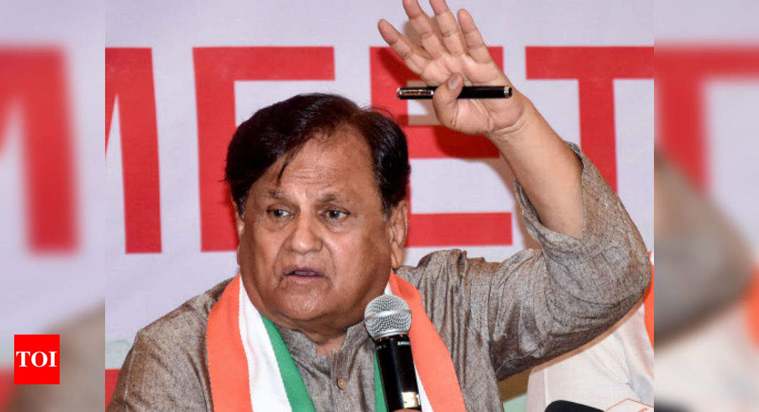 Citing Pragya Thakur's Remarks, Ahmed Patel Accuses Bjp Of Double 