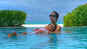 Aishwarya Rai Bachchan and Aaradhya inside a pool in Maldives, hubby Abhishek Bachchan shares the pic