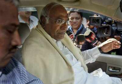 Elections not tough, BJP building hype around its candidate: Mallikarjun Kharge