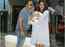 Surveen Chawla leaves the hospital post delivery; is all smiles with her newborn