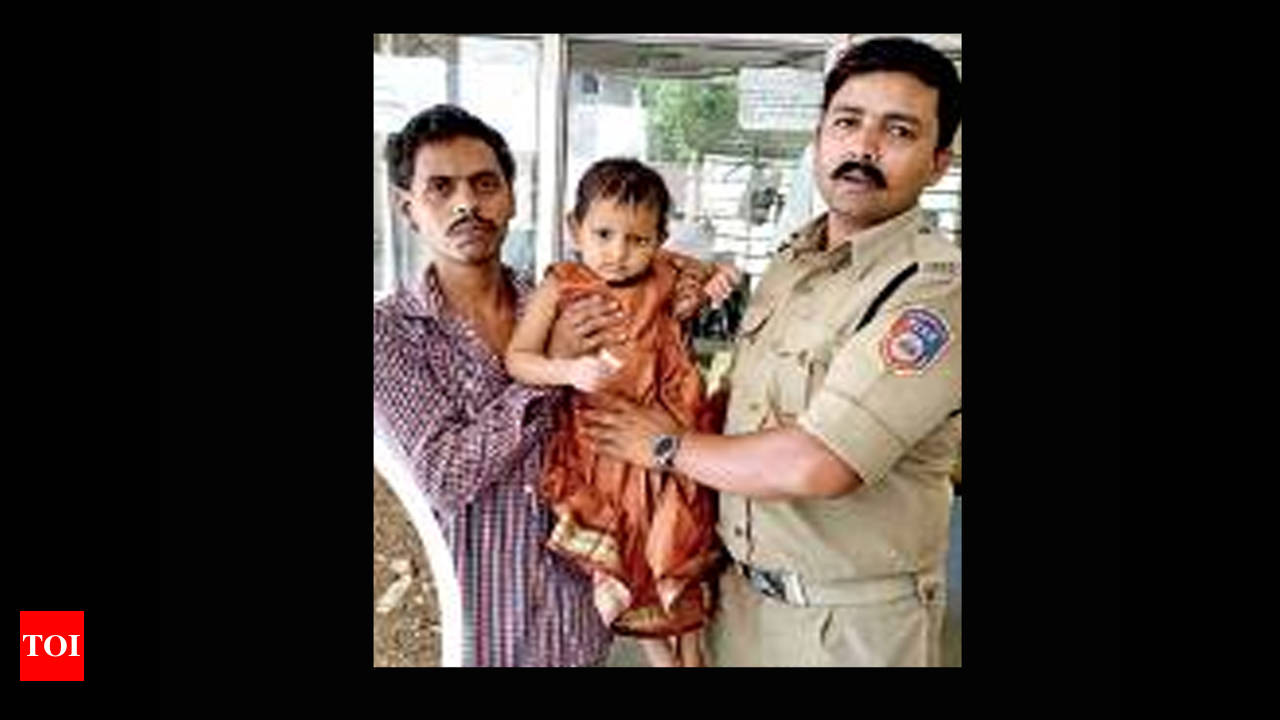 Hyderabad: 4-year-old girl falls in nala, pulled out alive in 15 minutes |  Hyderabad News - Times of India